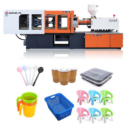 1-50 KN Ejector Force Plastic Injection Molding Machine dengan Stroke Clamping 100-1000 mm