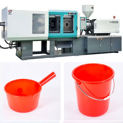 50 - 3000T Mesin cetak injeksi otomatis untuk ember rumah tangga dengan pembuatan pegangan