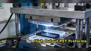 Mesin Injeksi PET Preform Output Tinggi